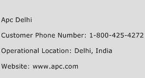 APC Delhi Phone Number Customer Service