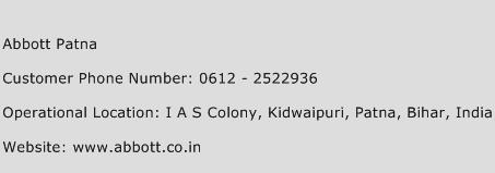 Abbott Patna Phone Number Customer Service