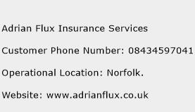 Adrian Flux Insurance Services Phone Number Customer Service