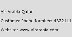 Air Arabia Qatar Phone Number Customer Service