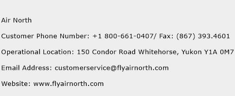 Air North Phone Number Customer Service