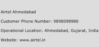 Airtel Ahmedabad Phone Number Customer Service