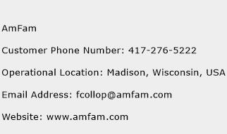 AmFam Phone Number Customer Service