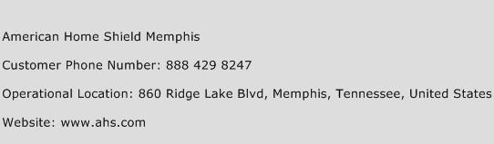 American Home Shield Memphis Phone Number Customer Service