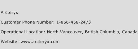 Arcteryx Phone Number Customer Service