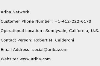 Ariba Network Phone Number Customer Service