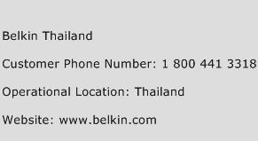 Belkin Thailand Phone Number Customer Service