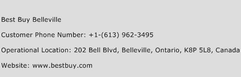 Best Buy Belleville Phone Number Customer Service