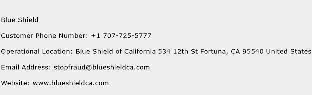 Blue Shield Phone Number Customer Service