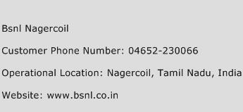 Bsnl Nagercoil Phone Number Customer Service