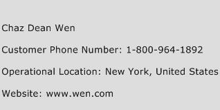 Chaz Dean Wen Phone Number Customer Service