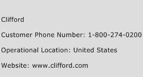 Clifford Phone Number Customer Service