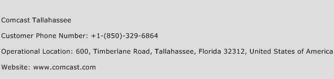 Comcast Tallahassee Phone Number Customer Service