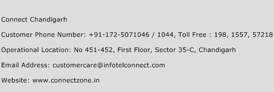 Connect Chandigarh Phone Number Customer Service