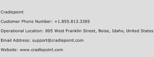 Cradlepoint Phone Number Customer Service