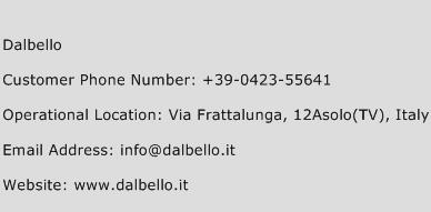 Dalbello Phone Number Customer Service
