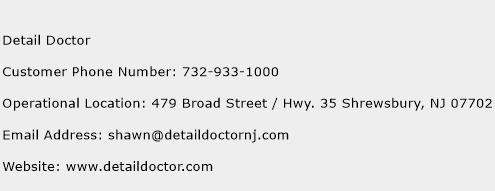 Detail Doctor Phone Number Customer Service