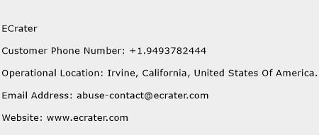 ECrater Phone Number Customer Service