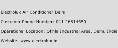 Electrolux Air Conditioner Delhi Phone Number Customer Service