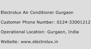 Electrolux Air Conditioner Gurgaon Phone Number Customer Service