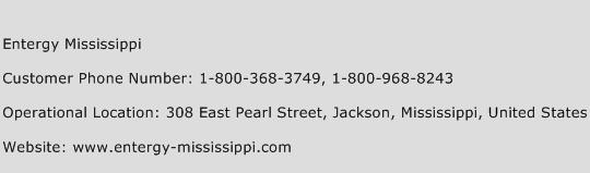 Entergy Mississippi Phone Number Customer Service