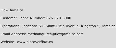 Flow Jamaica Phone Number Customer Service