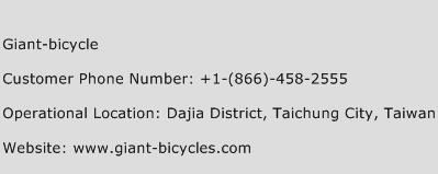 Giant-bicycle Phone Number Customer Service