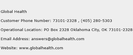 Global Health Phone Number Customer Service