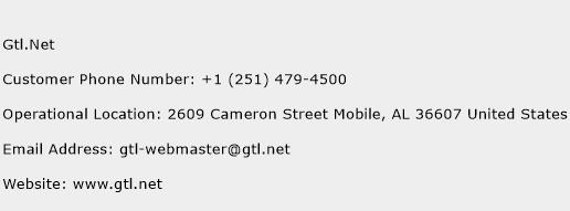 Gtl.Net Phone Number Customer Service