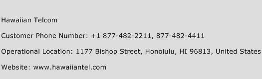 Hawaiian Telcom Phone Number Customer Service