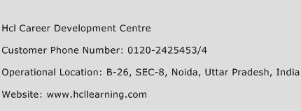 Hcl Career Development Centre Phone Number Customer Service
