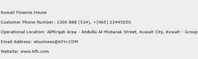 Kuwait Finance House Phone Number Customer Service