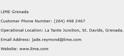 LIME Grenada Phone Number Customer Service