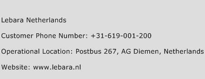 Lebara Netherlands Phone Number Customer Service