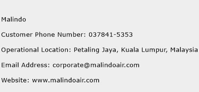 Malindo Phone Number Customer Service