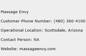 Massage Envy Phone Number Customer Service