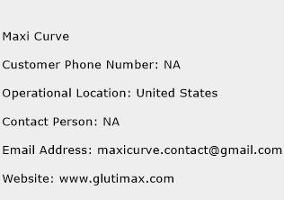 Maxi Curve Phone Number Customer Service