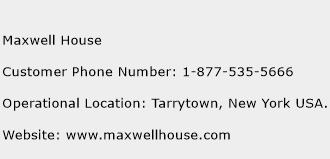 Maxwell House Phone Number Customer Service