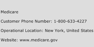 Medicare Phone Number Customer Service