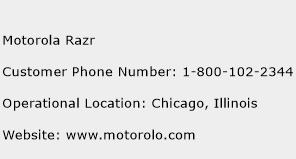 Motorola Razr Phone Number Customer Service