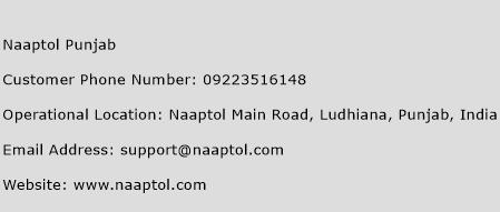 Naaptol Punjab Phone Number Customer Service