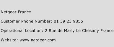 Netgear France Phone Number Customer Service