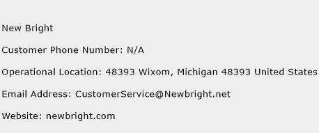 New Bright Phone Number Customer Service