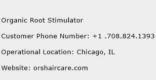 Organic Root Stimulator Phone Number Customer Service