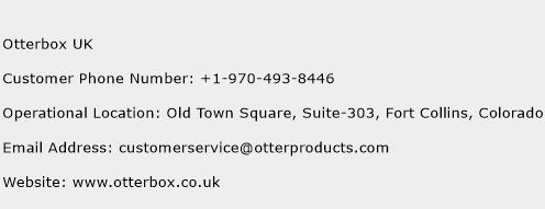 Otterbox UK Phone Number Customer Service