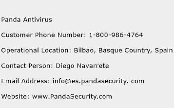 Panda Antivirus Phone Number Customer Service