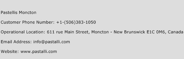 Pastellis Moncton Phone Number Customer Service