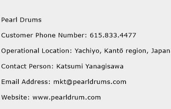 Pearl Drums Phone Number Customer Service
