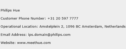 Philips Hue Phone Number Customer Service