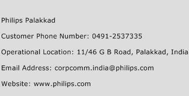 Philips Palakkad Phone Number Customer Service